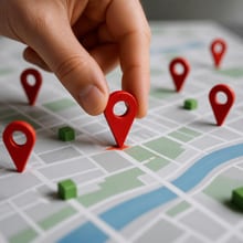 Infographic outlining the shift from SEO to Answer Engine Optimization (AEO) with icons representing marketing concepts.
