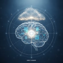 Infographic explaining how Generative AI Search is redefining the search paradigm, moving from a list of links to direct